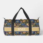 Boho-Blumen-Monogramm-Geschenk für Sie Duffle Bag (Vorderseite)