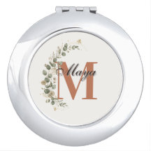 Boho-Blumen-Monogramm personalisiert