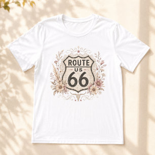 Boho-Blumen-Mother-Road-Bekleidung Tri-Blend Shirt