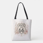 Boho-Blumen-Mother-Road-Tasche Tasche (Rückseite)