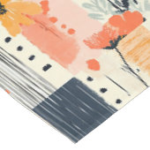 Boho-Blumen-Patchwork-Küche Tischdecke (Schrägansicht)