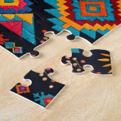 Boho-Blumen-Pudel-Puzzle Puzzle (Seite)