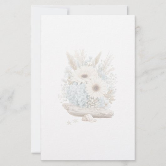 Boho-Blumen-Schreibpapier Briefpapier (Vorderseite)