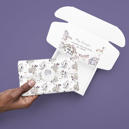 Boho-Blumen-Seidenpapier  Seidenpapier