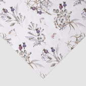 Boho-Blumen-Seidenpapier  Seidenpapier (Detail)