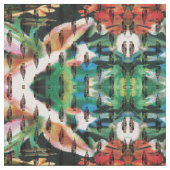 Boho Blumen Stoff (Nahaufnahme)