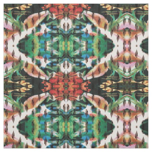 Boho Blumen Stoff (Muster)