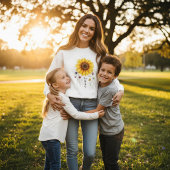 Boho Blumen Tante Sonnenblume Muttertagsgeschenk Sweatshirt
