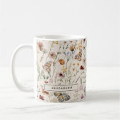 Boho-Blumen-Tasse Kaffeetasse (Links)