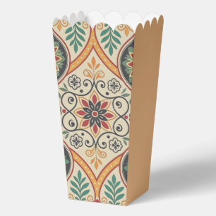 Boho-Blumen & Warmer Sand Geschenkbox zur Party Geschenkschachtel