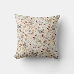 Boho-Blumen-Wurfkissen Kissen