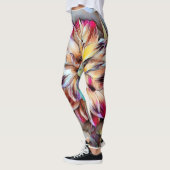 Boho-Blumen-Yogahosen Leggings (Links)