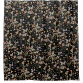 Boho Blumenduschvorhang Duschvorhang (Vorderseite)