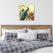 boho blumenfranzösisches Land moderner Vintager Pf Leinwanddruck (Insitu (Schlafzimmer))