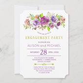 Boho Blumenfreund Einladung (Vorderseite)