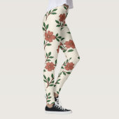 Boho-Blumengarten Leggings (Rechts)