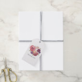 Boho-Blumengarten-Malerei Danke Geschenkanhänger (Mit Garn)