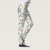 Boho blumengeschmückt, asiatischer bohischer Stil Leggings (Rechts)