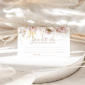 Boho Blumengestein Datum Ideen Nacht. Datum jar Begleitkarte