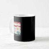 Boho Blumenland der freien wegen der tapferen Kaffeetasse (Vorderseite Links)