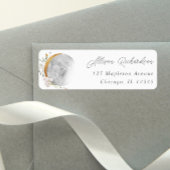 Boho Blumenmoon Moderne Wasserfarben