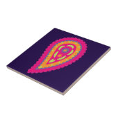 Boho-Blumenmotiv in Rosa Fliese (Seite)