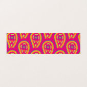 Boho-Blumenmotiv Visitenkarten (Außenseite Aufgefaltet)