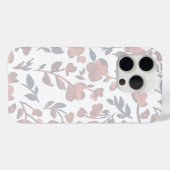 Boho Blumenmuster Case-Mate iPhone Hülle (Rückseite (Horizontal))