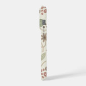 Boho-Blumenmuster iPhone Hülle (Linke Seite)