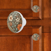 Boho Blumenmuster Keramikknauf