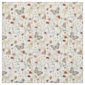 Boho-Blumenmuster Stoff (Muster)