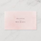 Boho blumenreiche Hochzeitswebsite Beilage Karte (Rückseite)