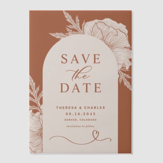 Boho Blumenstrasse Kunst, Dichtung und Musik Lugan Pergament Einladungen (Vorderseite)