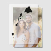 Boho Blumenstrasse Kunst, Dichtung und Musik Lugan Pergament Einladungen (Versatz (Ehepaar))