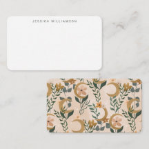 Boho Blush Bloral Moon Individuelle Name Geschenke