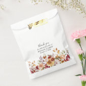 Boho-Blush-Blumenhochzeits-Einladung Geschenktütchen (Versiegelt)