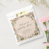 Boho Blush Botanical Moon Custom Baby Dusche Danke Geschenktütchen (Versiegelt)