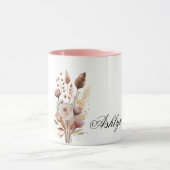 Boho Blush Floral Tasse (Zentrum)