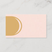 Boho Blush & Senf Rezept für die Bride Begleitkarte (Rückseite)