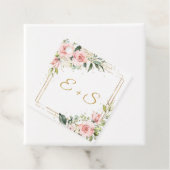 Boho blush und goldgrüne Namensinitiativen Bevorzu Geschenkanhänger (Beispiel)