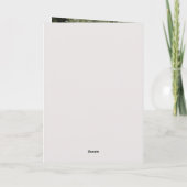 Boho Blush Wasserfarbe Blume Pampas Grass Wedding Einladung (Rückseite)