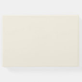 Boho Blush Wildblumen Gästebuch (Rückseite)