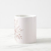 Boho Blüte mit Rosa Kaffeetasse (Mittel)