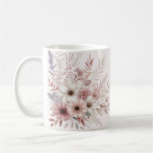 Boho Blüte mit Rosa Kaffeetasse (Links)