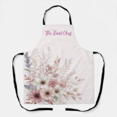 Boho Blüte mit Rosa Schürze (Vorderseite)