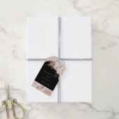 Boho-Blütenmarsch Geschenkanhänger (Mit Garn)