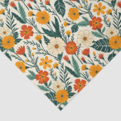 Boho-Blütenpracht Seidenpapier (Detail)