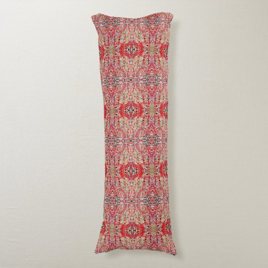 Boho Body Pillow Seitenschläferkissen (Vorderseite Vertikal)