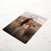 Boho Bogen Foto Abschlussfeier Folieneinladung (Gedreht)