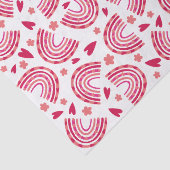 Boho-Bogen-Geometrisches Muster Seidenpapier (Detail)